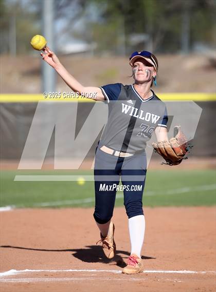 Thumbnail 2 in Canyon del Oro vs Willow Canyon (AIA Softball 4A Semifinal) photogallery.