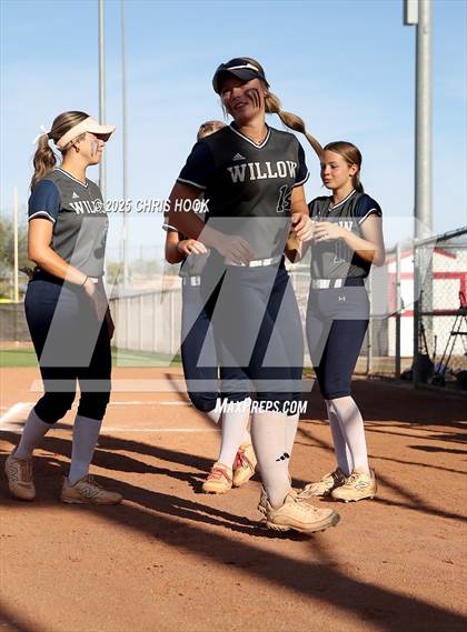Thumbnail 3 in Canyon del Oro vs Willow Canyon (AIA Softball 4A Semifinal) photogallery.