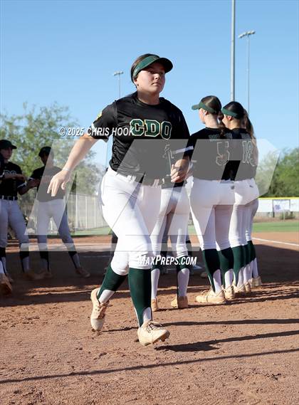 Thumbnail 1 in Canyon del Oro vs Willow Canyon (AIA Softball 4A Semifinal) photogallery.
