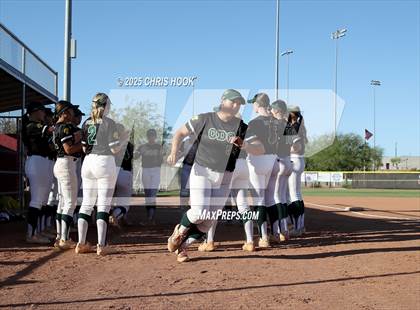 Thumbnail 3 in Canyon del Oro vs Willow Canyon (AIA Softball 4A Semifinal) photogallery.