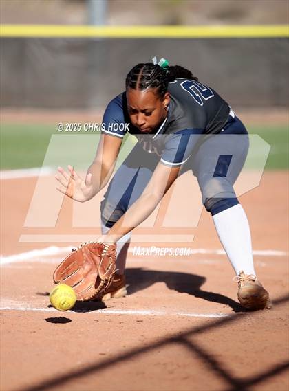 Thumbnail 2 in Canyon del Oro vs Willow Canyon (AIA Softball 4A Semifinal) photogallery.