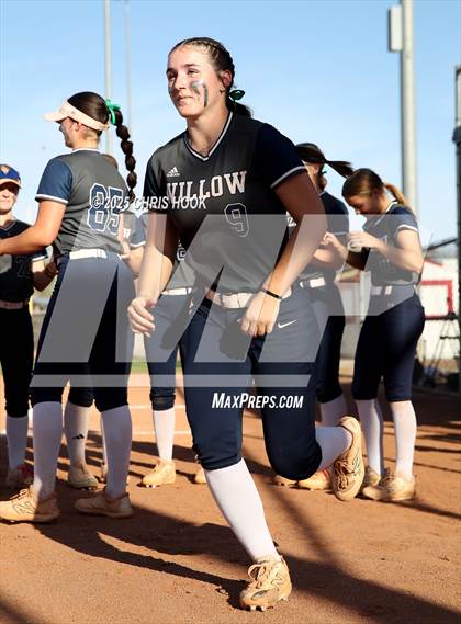Thumbnail 2 in Canyon del Oro vs Willow Canyon (AIA Softball 4A Semifinal) photogallery.