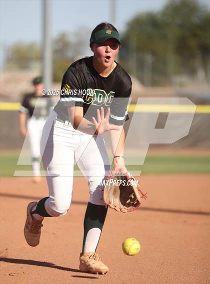 Thumbnail 2 in Canyon del Oro vs Willow Canyon (AIA Softball 4A Semifinal) photogallery.