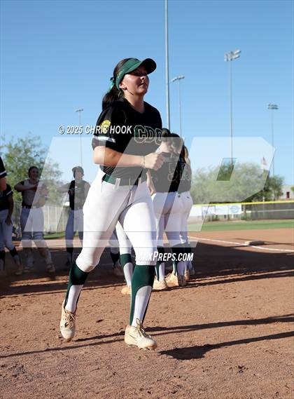 Thumbnail 2 in Canyon del Oro vs Willow Canyon (AIA Softball 4A Semifinal) photogallery.