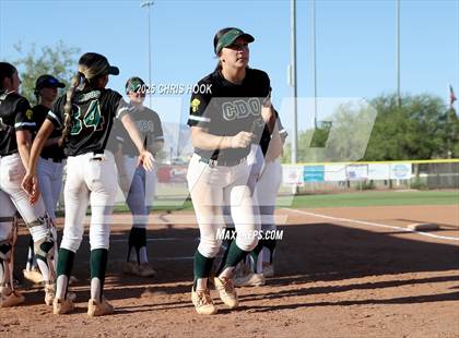 Thumbnail 1 in Canyon del Oro vs Willow Canyon (AIA Softball 4A Semifinal) photogallery.