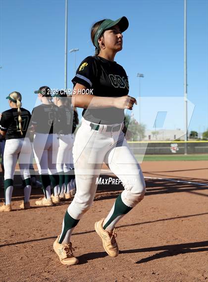 Thumbnail 2 in Canyon del Oro vs Willow Canyon (AIA Softball 4A Semifinal) photogallery.