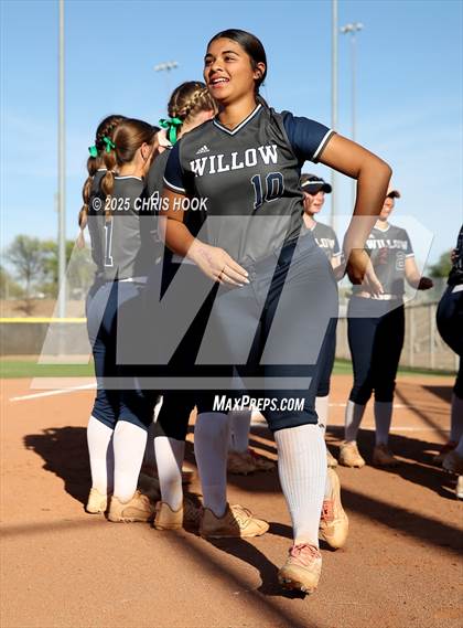 Thumbnail 3 in Canyon del Oro vs Willow Canyon (AIA Softball 4A Semifinal) photogallery.