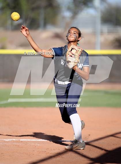 Thumbnail 2 in Canyon del Oro vs Willow Canyon (AIA Softball 4A Semifinal) photogallery.