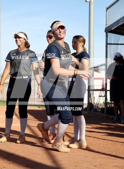 Thumbnail 3 in Canyon del Oro vs Willow Canyon (AIA Softball 4A Semifinal) photogallery.
