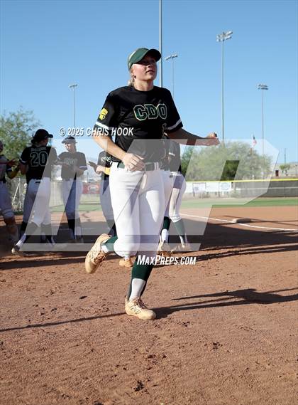 Thumbnail 1 in Canyon del Oro vs Willow Canyon (AIA Softball 4A Semifinal) photogallery.