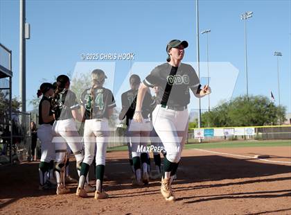 Thumbnail 2 in Canyon del Oro vs Willow Canyon (AIA Softball 4A Semifinal) photogallery.