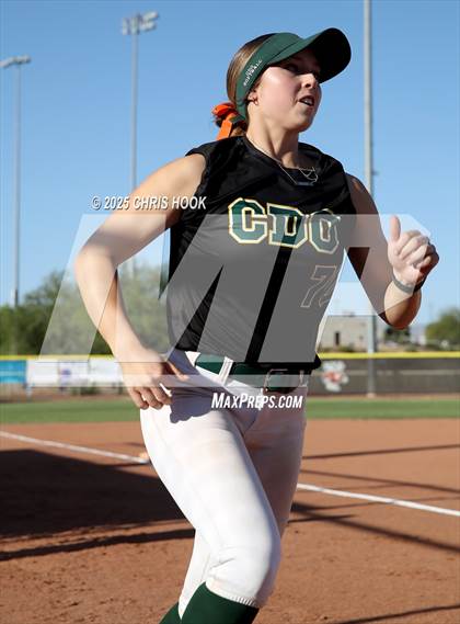 Thumbnail 2 in Canyon del Oro vs Willow Canyon (AIA Softball 4A Semifinal) photogallery.