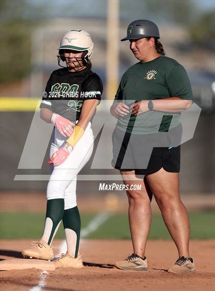 Thumbnail 2 in Canyon del Oro vs Willow Canyon (AIA Softball 4A Semifinal) photogallery.