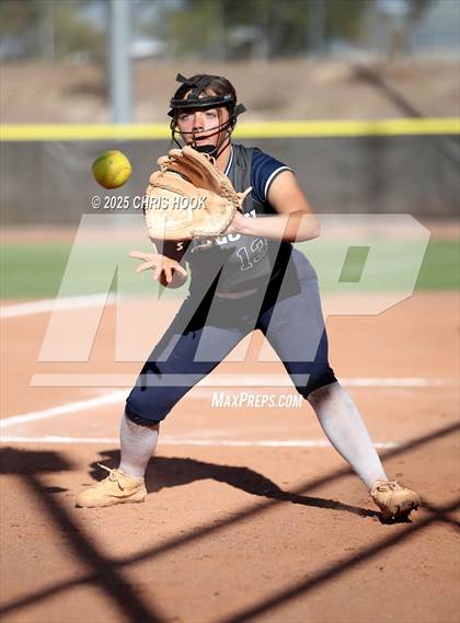 Thumbnail 2 in Canyon del Oro vs Willow Canyon (AIA Softball 4A Semifinal) photogallery.
