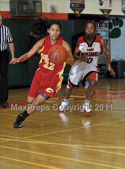 Thumbnail 1 in Corona vs. Rancho Verde (Lady Bears Holiday Classic Finals) photogallery.