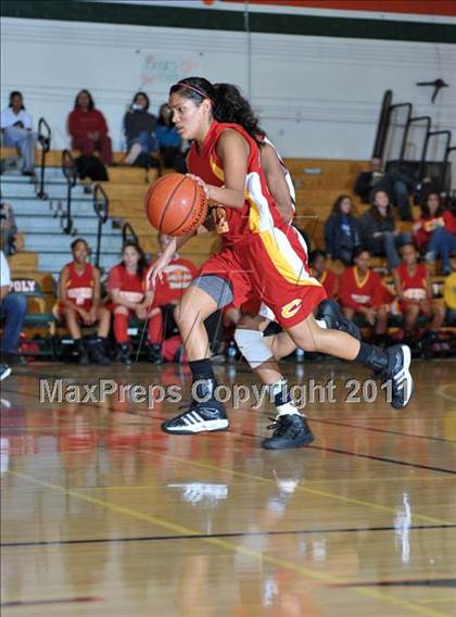 Thumbnail 1 in Corona vs. Rancho Verde (Lady Bears Holiday Classic Finals) photogallery.