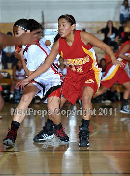 Thumbnail 3 in Corona vs. Rancho Verde (Lady Bears Holiday Classic Finals) photogallery.