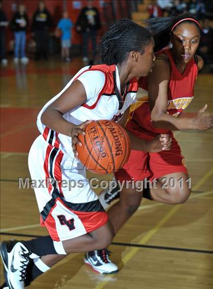 Thumbnail 3 in Corona vs. Rancho Verde (Lady Bears Holiday Classic Finals) photogallery.