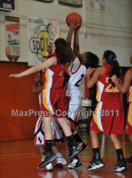 Thumbnail 2 in Corona vs. Rancho Verde (Lady Bears Holiday Classic Finals) photogallery.