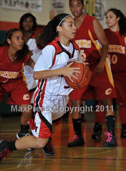 Thumbnail 3 in Corona vs. Rancho Verde (Lady Bears Holiday Classic Finals) photogallery.