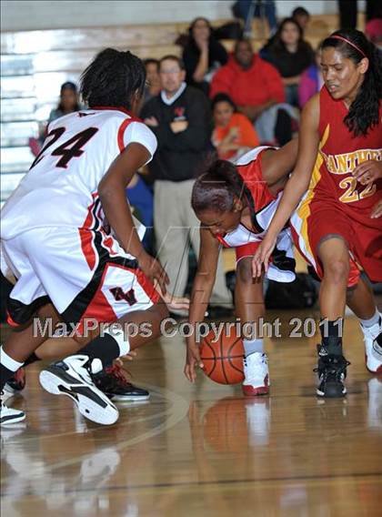 Thumbnail 1 in Corona vs. Rancho Verde (Lady Bears Holiday Classic Finals) photogallery.