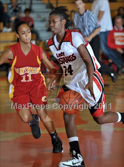 Thumbnail 2 in Corona vs. Rancho Verde (Lady Bears Holiday Classic Finals) photogallery.