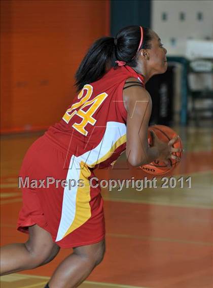 Thumbnail 3 in Corona vs. Rancho Verde (Lady Bears Holiday Classic Finals) photogallery.