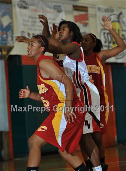 Thumbnail 3 in Corona vs. Rancho Verde (Lady Bears Holiday Classic Finals) photogallery.