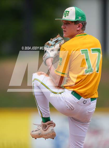 Thumbnail 2 in Pine Grove vs Taylorsville (MSHAA 1A Final - Game 2) photogallery.