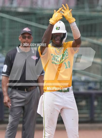 Thumbnail 1 in Pine Grove vs Taylorsville (MSHAA 1A Final - Game 2) photogallery.