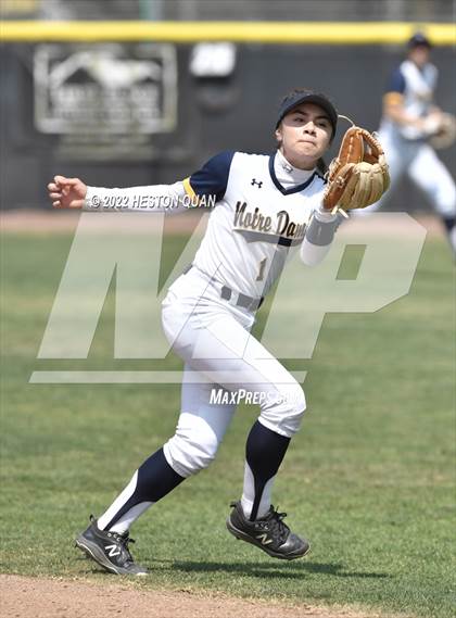 Thumbnail 1 in Chino Hills vs. Notre Dame (Michelle Carew Classic) photogallery.