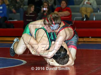 Thumbnail 2 in Carrollton vs Polo (Lexington Tri-Meet) photogallery.