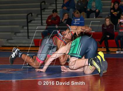 Thumbnail 2 in Carrollton vs Polo (Lexington Tri-Meet) photogallery.