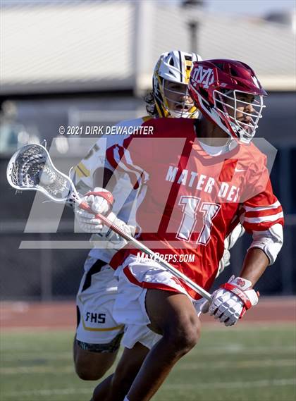 Thumbnail 2 in Foothill vs. Mater Dei (CIF Southern Section Semifinal) photogallery.