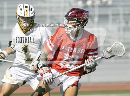 Thumbnail 3 in Foothill vs. Mater Dei (CIF Southern Section Semifinal) photogallery.