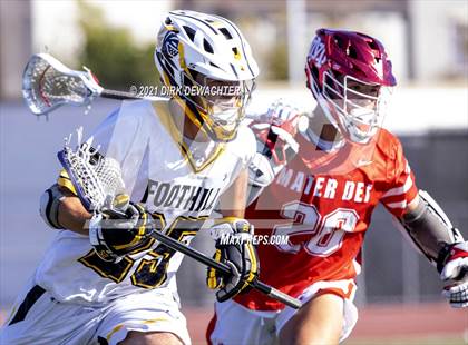 Thumbnail 3 in Foothill vs. Mater Dei (CIF Southern Section Semifinal) photogallery.