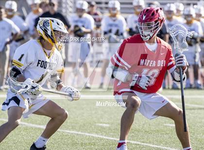Thumbnail 2 in Foothill vs. Mater Dei (CIF Southern Section Semifinal) photogallery.