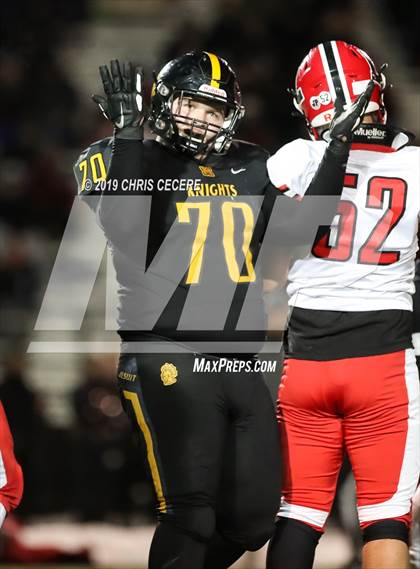 Thumbnail 3 in Lancaster vs. McQuaid Jesuit (NYSPHSAA Class AA Quarterfinal) photogallery.