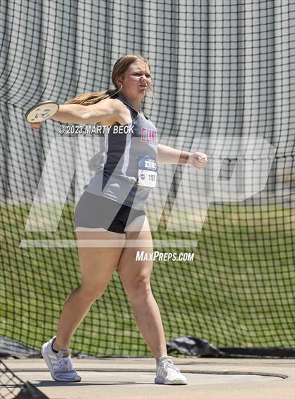 Thumbnail 2 in Class 3 Discus (MSHSAA State Championship) photogallery.