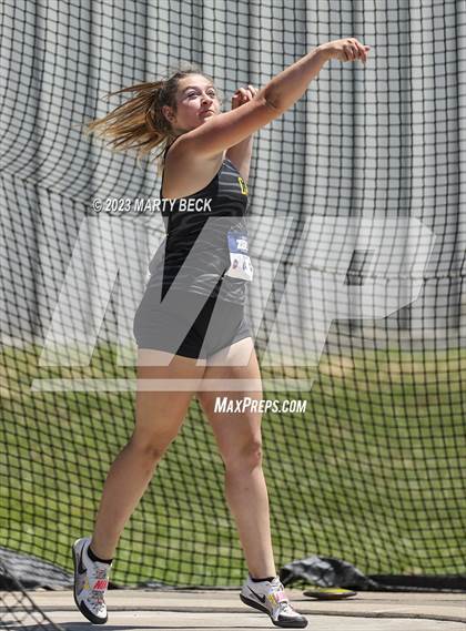 Thumbnail 1 in Class 3 Discus (MSHSAA State Championship) photogallery.
