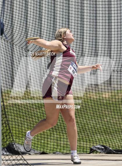 Thumbnail 3 in Class 3 Discus (MSHSAA State Championship) photogallery.