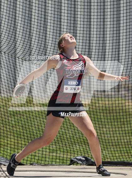 Thumbnail 2 in Class 3 Discus (MSHSAA State Championship) photogallery.