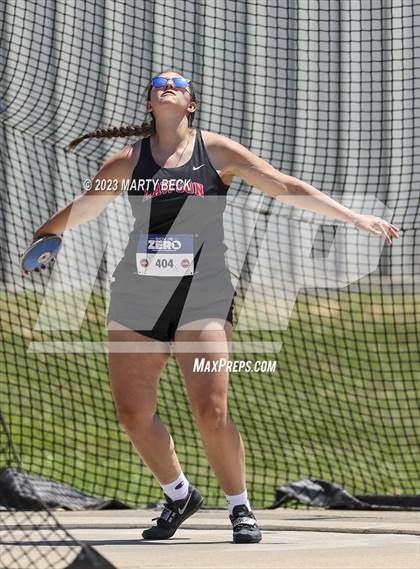 Thumbnail 2 in Class 3 Discus (MSHSAA State Championship) photogallery.
