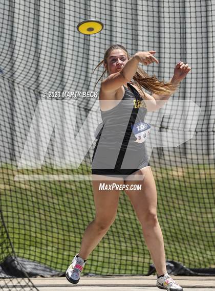 Thumbnail 2 in Class 3 Discus (MSHSAA State Championship) photogallery.