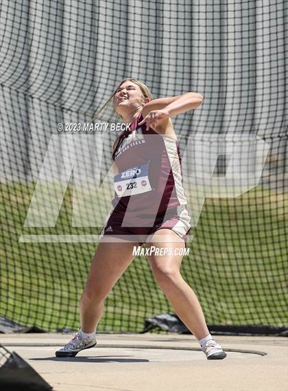 Thumbnail 2 in Class 3 Discus (MSHSAA State Championship) photogallery.