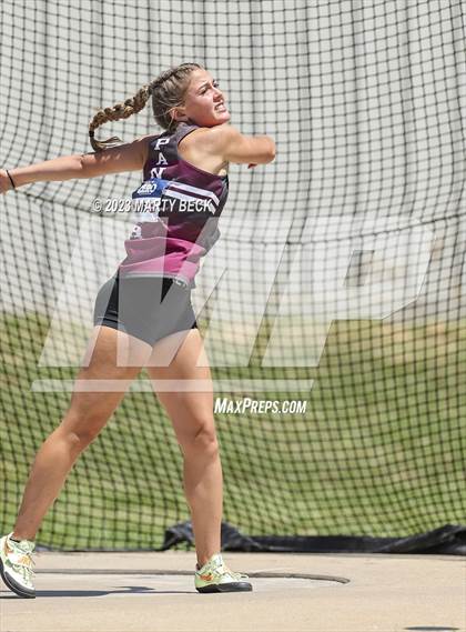 Thumbnail 3 in Class 3 Discus (MSHSAA State Championship) photogallery.