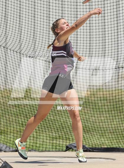 Thumbnail 2 in Class 3 Discus (MSHSAA State Championship) photogallery.
