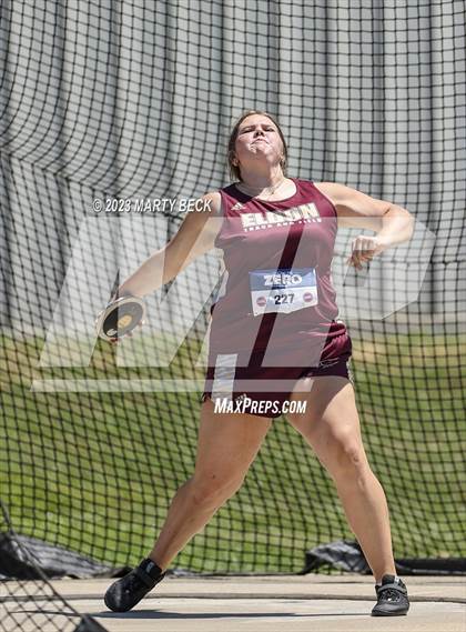 Thumbnail 2 in Class 3 Discus (MSHSAA State Championship) photogallery.