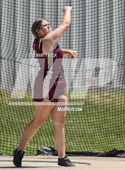 Thumbnail 2 in Class 3 Discus (MSHSAA State Championship) photogallery.
