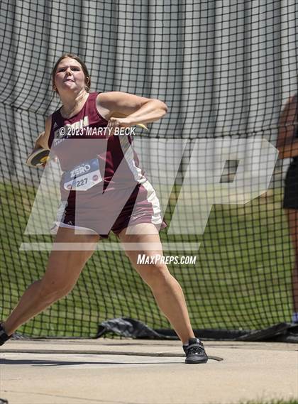 Thumbnail 3 in Class 3 Discus (MSHSAA State Championship) photogallery.